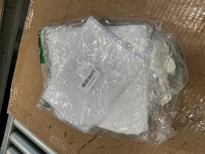 Photo 1 of **MISSING PARTS**
114Pcs Sublimation Blanks Products, Sublimation Blanks Set Including DIY Blank Makeup Bag, Keychain, Earring, Pillow Cover, Mouse Pad, Coaster, Garden Flag for Sublimation Transfer Heat Press Craft