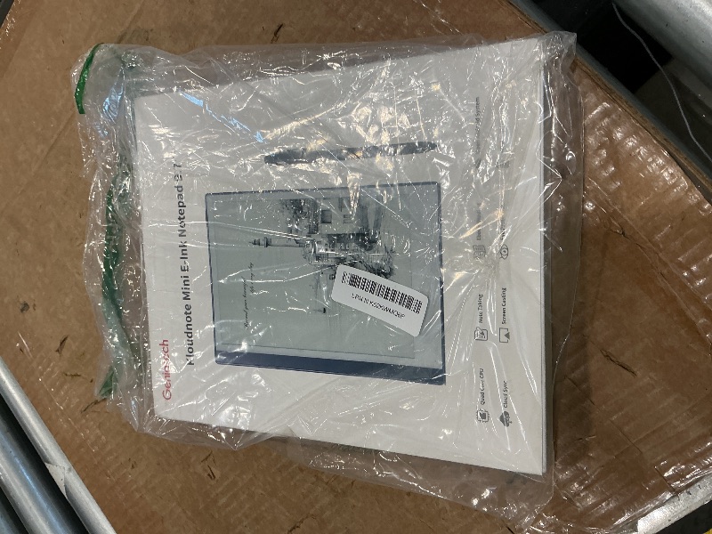 Photo 1 of Android E-Ink ePaper Tablet, Paperwhite eBook Reader Digital Notebook for Note Taking, Drawing Paper White Graphics Notepad with Stylus and Case, Cloud Sync and Screen Casting - Model Mini 9.7" Silver