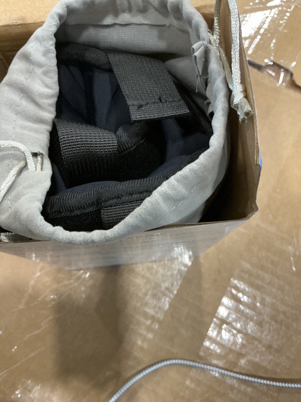View 2 of ***MISSING MASK*** Inspireyes Travel Pillows for Airplanes, 360° Head Support for Long Flight, Soft Airplane Pillow with 3D Eye Mask for Sleeping, Stop Bobblehead, Airplane Headrest Gadgets, Light Black