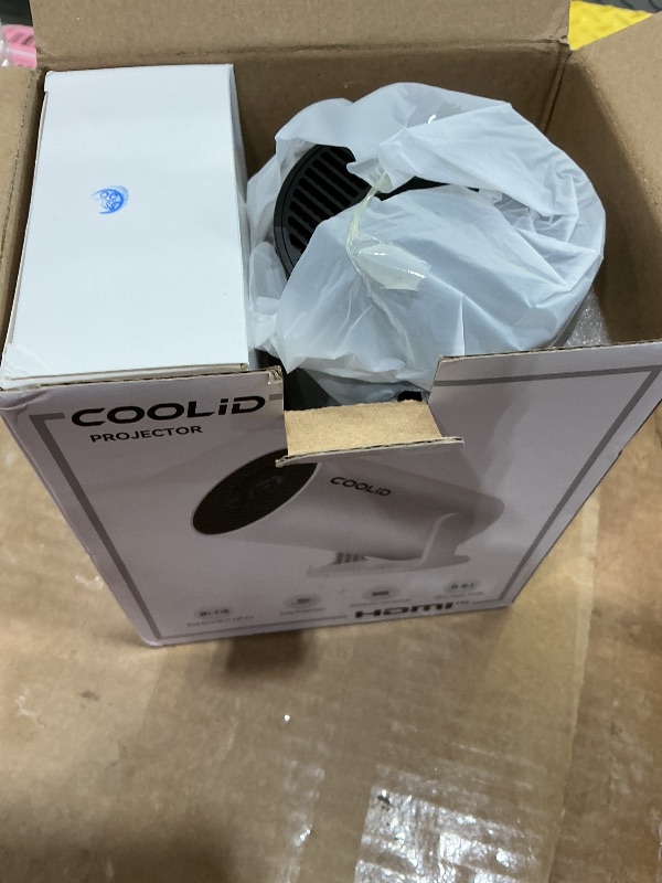 Photo 1 of [Built-in Apps & 2026 Upgraded] Mini Projector Support 4K 1080P Auto Keystone 180° Rotatable with WiFi 6 and Bluetooth 5.4, Projector Portable Compatibile with HDMI/TV Stick/Memory Stick/Laptop-Black