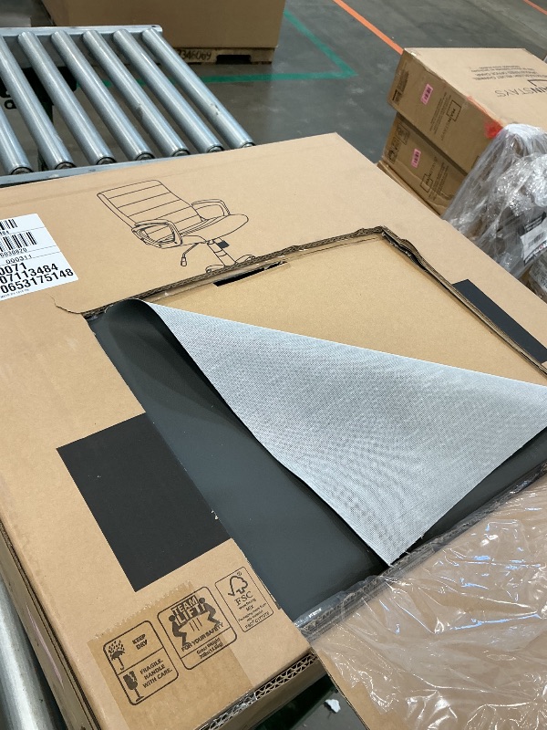 Photo 1 of *USED*
Mainstays Bonded Leather Mid-Back Manager's Office Chair, Gray