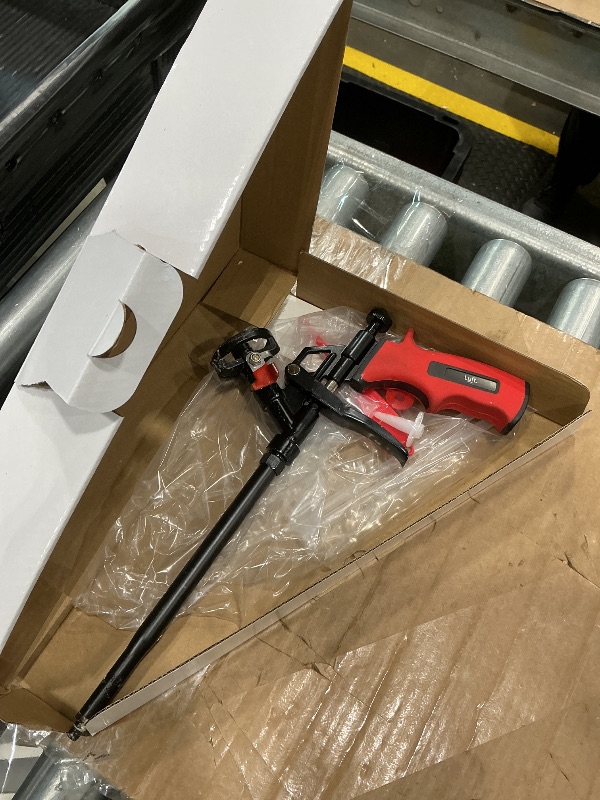 Photo 1 of *USED*
Luft Professional Expanding Foam Spray Gun (1 Insulation Guns + 9 Extenders) PU Insulating Applicator Heavy Duty Metal Body Dispensing Foam Gun Suitable for Caulking, Filling, Sealing (1 Pack)