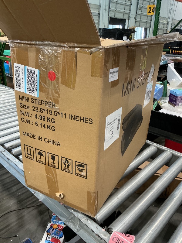 Photo 1 of ** MISSING BAND*-*
Air Compression Resistance Stepper – Adjustable Mini Stair Climber for Home Cardio Workout, Portable Stepper Machine with LCD Display, 5-Level Adjustable Resistance, Non-Slip Pedals (red)-No Battery