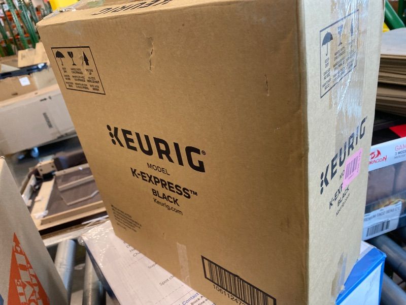 Photo 1 of *USED*
Keurig K-Express Single Serve Coffee Maker – Strong Brew Option, 42oz Reservoir, Sleek Design for Holiday Hosting & Gifting, Black