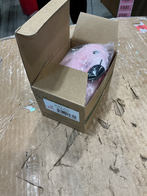 Photo 1 of *USED*
Bearington Lil’ Fifi Pink Stuffed Animal - 7" Stuffed Pink Flamingo Plush Toy - Soft Cuddly Flamingo Plush with Cute Fluffy Wings and Expressive Face - Washable, Adorable Mini Plushie Gift for Kids