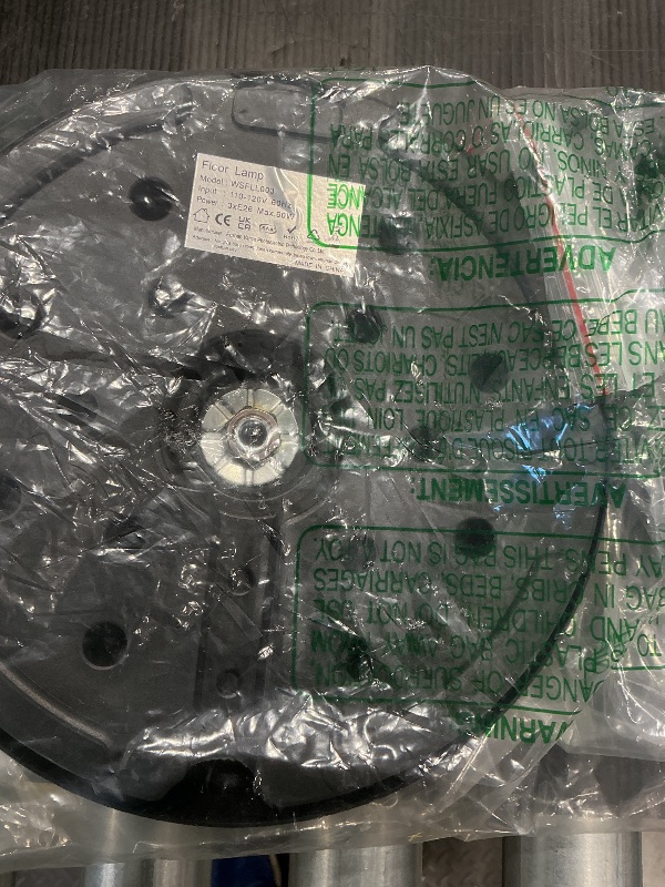 Photo 1 of Floor Lamp, model Wsfll003, input 110–120v 60hz
