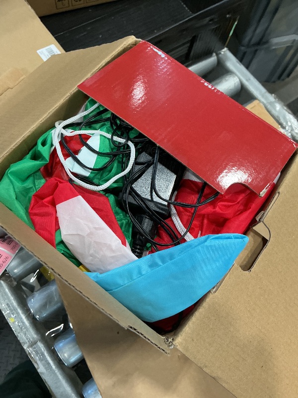 Photo 1 of **PARTS ONLY**2025 New 8FT Inflatable Christmas Decorations Dinosaur Blowups Outdoor Christmas Tree Xmas Decorations Snowman Yard Lawn Decor, with LED Lights, Garden Holiday Party Christmas Inflatables Clearance