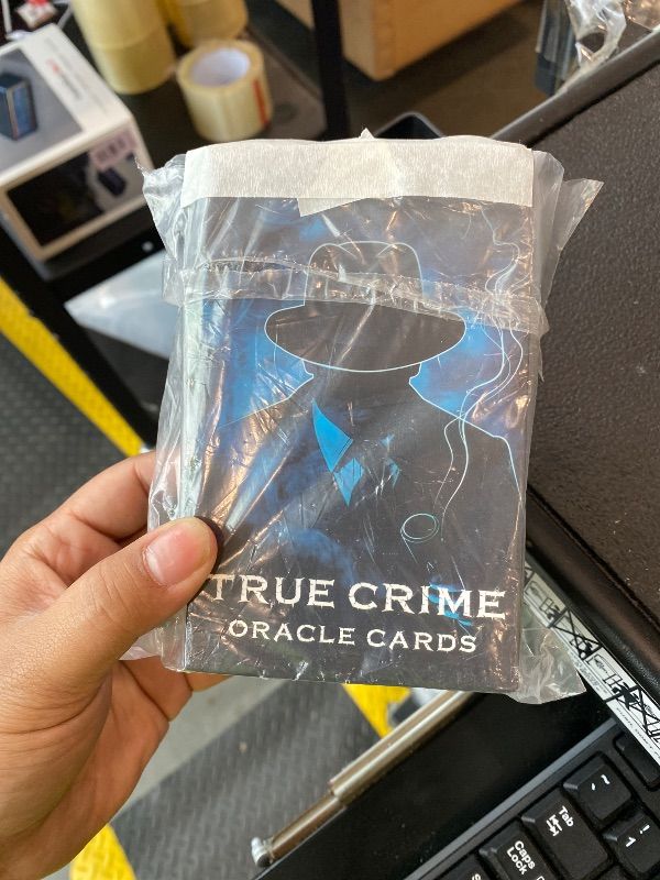 Photo 1 of **Cards ONLY**
soulme True Crime Clues Oracle Cards, Conspiracy and Investigation Oracle Deck, 80 Clue Cards for Beginners