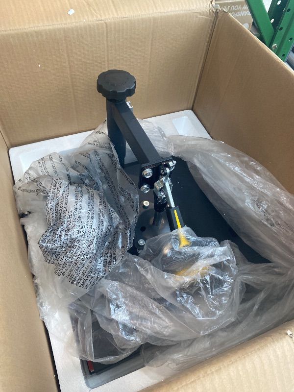 Photo 1 of *MISSING PARTS*
VEVOR 2 in 1 Heat Press Machine for T Shirts and Hats, 15x15 Inch Professional Swing Away Digital Tshirt Press Machine for Sublimation, Vinyl, Heat Transfer Projects