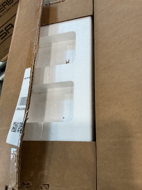 Photo 1 of *PARTIAL SET*
PowerBlock Elite USA 90 Pound Adjustable Dumbbells, Sold in Pairs, 5-90 lb. Dumbbells, Durable Build, Innovative At Home Workout Equipment, Includes Stage 1, 2 & 3 Expansions Gray