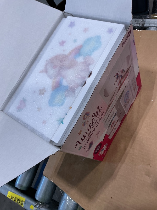 Photo 1 of **MINOR DAMAGE**
Pretty Me Unicorn Musical Jewelry Box for Kids - Gifts for Girls, Ages 3-8, Best Princess Room Toys Gift for Age 3, 4, 5, 6, 7, 8 Year Old Little Girl - Birthday Present Toy Ideas Music