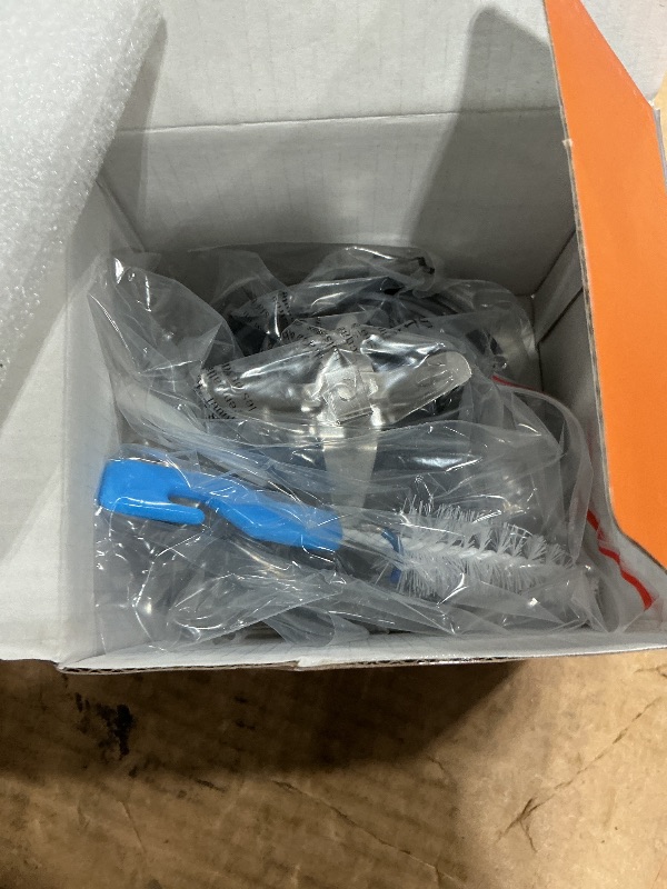 Photo 1 of 1-Pack 7 Fins Blender Blade Replacement for Ninja, Extractor Blade Assembly Compatible with Ninja Auto iQ BL480 BL482 BL642 BL682 NN102, Ninja Blender Replacement Parts with Sealing Ring, Hook, Brush