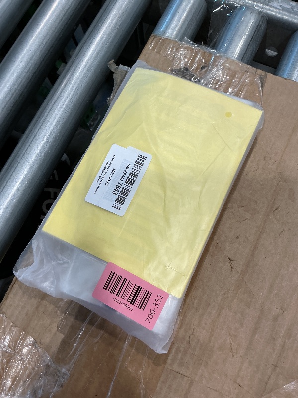 Photo 1 of (200Pcs)100pcs Translucent Plastic Bags/Bakery Bags with 100pcs Hand made Stickers for Cookie Cake Chocolate Candy Snack Wrapping Good for Bakery Party Supplies