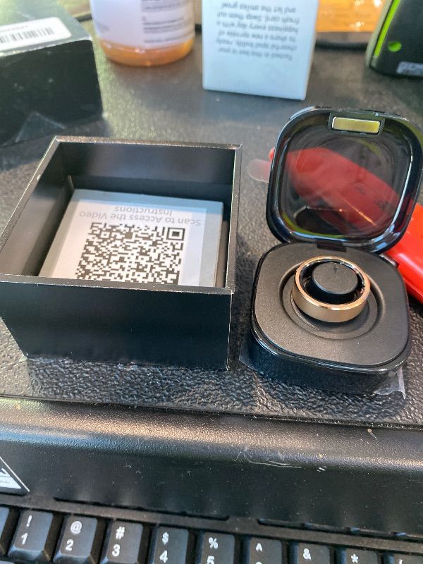 Photo 1 of ***BRASS COLOR*** Milavan Smart Health Ring 2.0 for Women Men, Slim Scratch & Fingerprint Resistant Design, BR 11