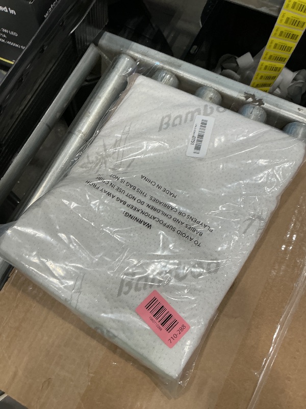 Photo 1 of 100% Waterproof Pillow Protectors Queen 20x30 Pair Zippered Pillow Case, Pillow Cover, Guaranteed Noiseless Pad, Ultra Plush Absorbent (Viscose Made from Bamboo), White 2 Pack