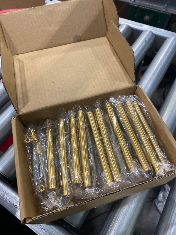 Photo 1 of *USED*
Estmoon 30 Pack Brushed Brass Cabinet Handles Gold 3 Inch Hole Center Cabinet Pulls Stainless Steel Drawer Handles Kitchen Cabinet Hardware Pulls for Cabinets and Drawers - 5" Length, 3" Hole Center
