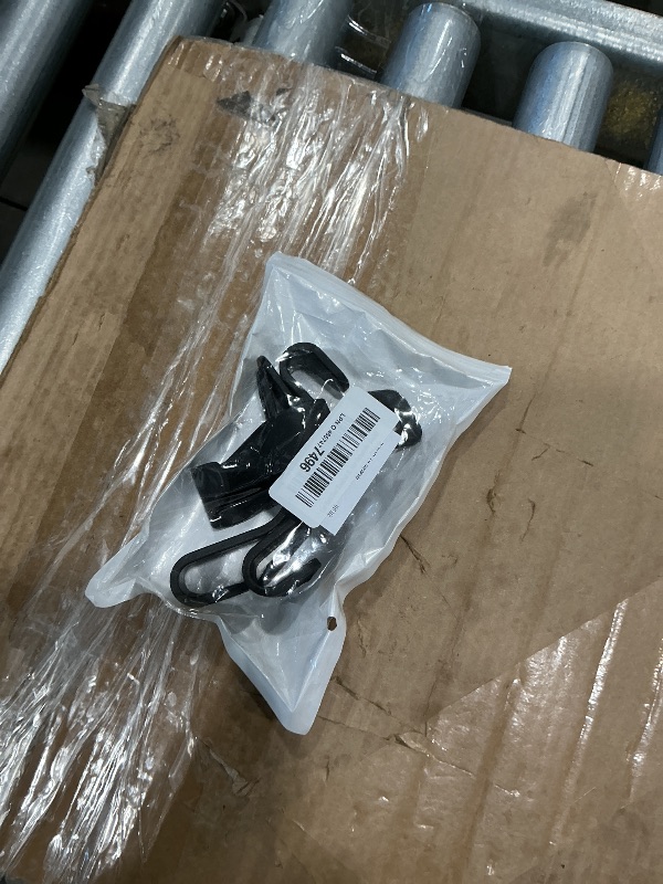 Photo 1 of *PARTIAL SET - See Clerk Notes*
Car Back Seat Headrest Hooks, 4 Pack Black Stylish Back Seat Hanger for Car Handbag Clothes Coats Grocery Bags, Car Interior Accessories (Black2)