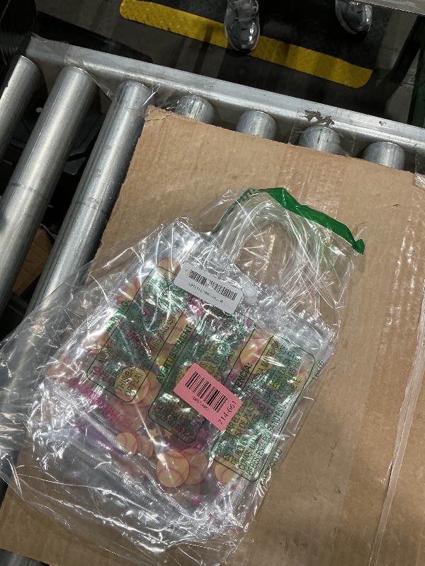 Photo 1 of **MISSING PARTS**
Aliceset 20 Pcs Softball Clear Gift Bag with Handles Plastic Soft Ball Goodie Sport Theme Party Favor Team Treat Bag for Birthday Team Snack, 8 x 8 x 3.15''