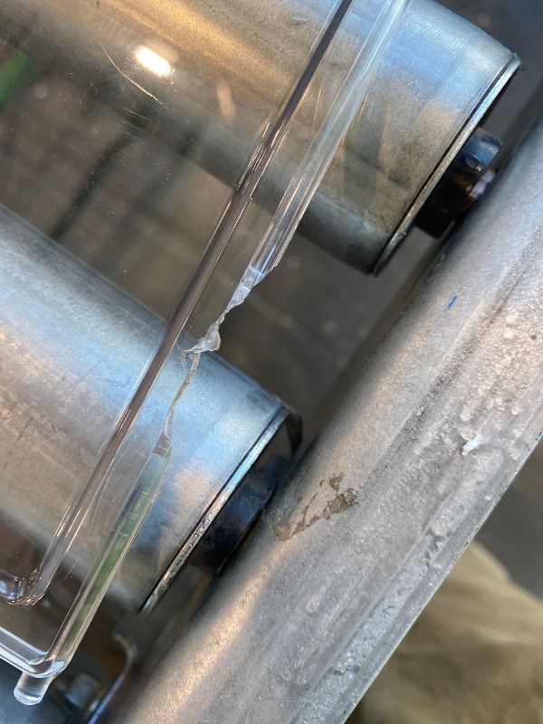 Photo 1 of ***MINOR DAMAGE*** ***MISSING 2 SHELVES*** Bread Box,Large Bread Boxs for Kitchen Countertop - 4 Layers Adjustable Bread Storage Container, Clear Boxes for Kitchen Counter, Breads Box Airtight,Bread Holder,Perfect for Bagel, Muffins