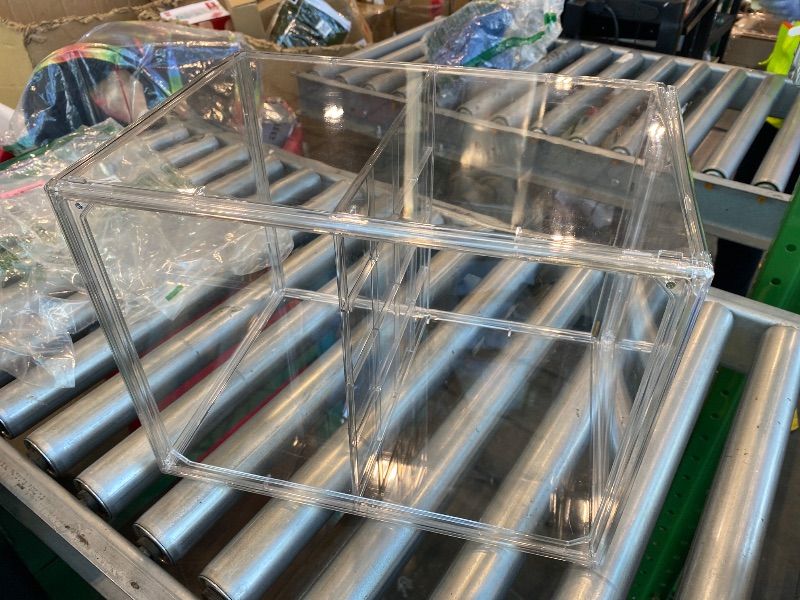 Photo 1 of ***MINOR DAMAGE*** ***MISSING 2 SHELVES*** Bread Box,Large Bread Boxs for Kitchen Countertop - 4 Layers Adjustable Bread Storage Container, Clear Boxes for Kitchen Counter, Breads Box Airtight,Bread Holder,Perfect for Bagel, Muffins