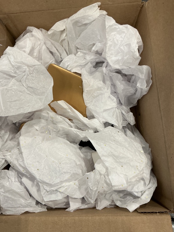 Photo 1 of *MINOR DAMAGE - USED*
Tandefio 6 Pcs Christmas Stocking Holders for Mantel Heavy Duty Metal Stocking Hooks with Protective Pads for Xmas Fireplace Home (Brass)