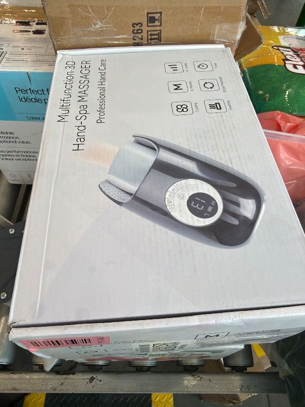 Photo 1 of *UNTESTED*
SKRFORM Hand Massager with Heat and Compression, Hand Massage for Arthritis and Carpal Tunnel Relief, 6 Modes Pressure Point Therapy, Blowing Wrist Massager, Finger & Palm Kneading, Gifts for Mom Dad