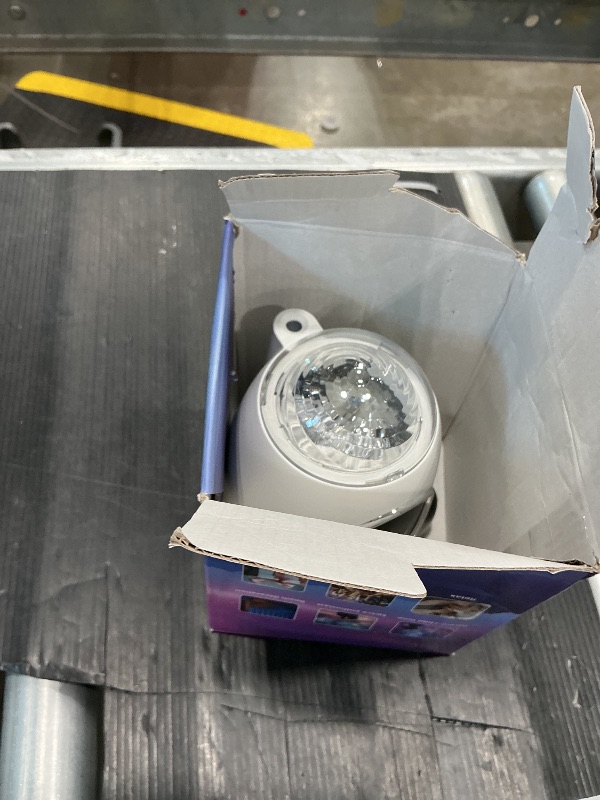 Photo 1 of **MISSING PARTS/check clerk comments**
KONCHILE Star Projector With Alarm Clock, Rocket Galaxy for Bedroom, Bluetooth Speaker and White Noise Aurora