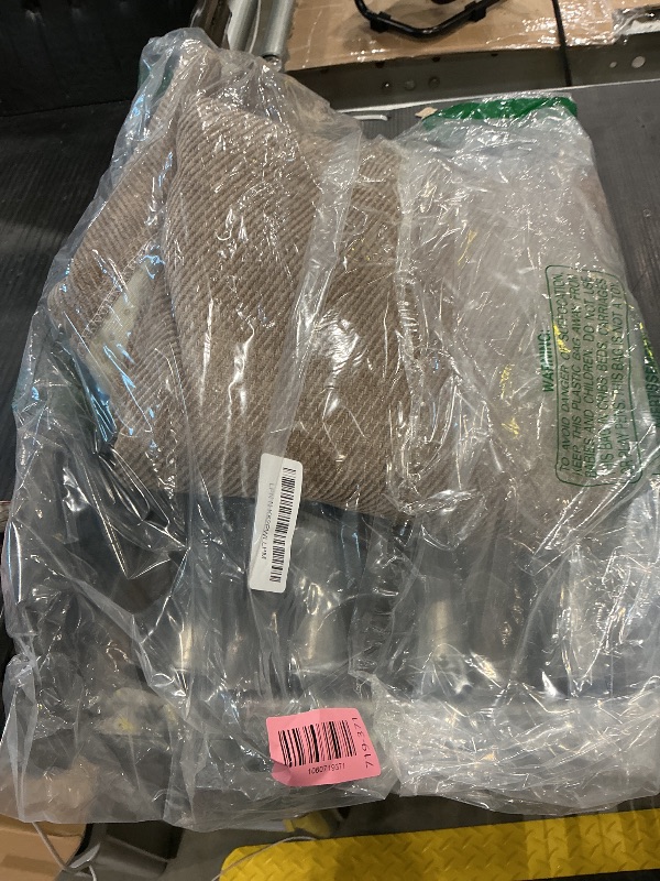 Photo 1 of *MISSING PARTS UNKNOWN*
Aucrovee Soft Plush Couch Cover Washable, Non Slip Pluffy Sectional Sofa Covers for 3 Cushion Couch Sofa L Sharped Sofa Slipcover, Furniture Protector for Pets (1 PCS 36"x82" Coffee)