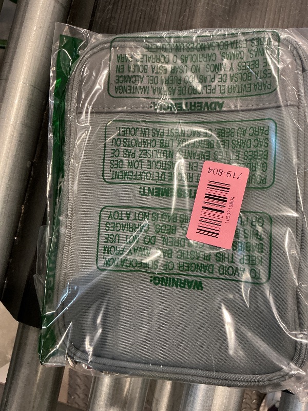 Photo 1 of *USED*
Electronic Cable Organizer Bag - Portable Travel Double Layers Electronic Digital Accessories Storage Pouch Bags for SD Card Case, USB Flash Drive,Charging Cords, USB Charger, Mini Tablet