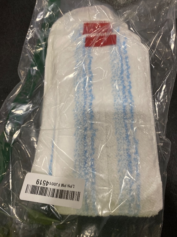 Photo 1 of 4 Pack Microfiber Mop Pad for O-Cedar H2prO Flat Mop System, Reusable Mop Head Replacements, Machine Washable (White*4P)