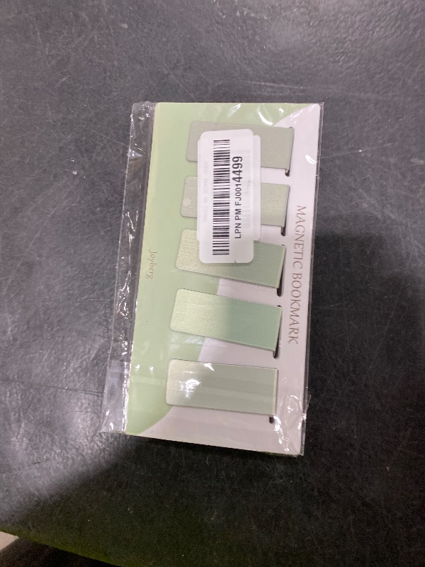 Photo 1 of 15 Pieces Bookmark, Magnetic Bookmarks for Women, Men, Book Lovers, Page Markers for Students Teachers Reading (Misty, Ocean, Emerald)