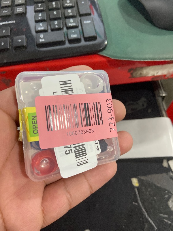 Photo 1 of [5 Pairs] for AirPods 4 Ear Tips Covers Sport Anti Slip Anti Scratche Skin Soft Silicone Eartip AirPods 4 Gen Earbuds Accessories Compatible with Apple AirPods 4th Generation (5 Colors Mix)