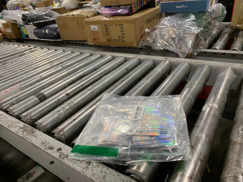 Photo 1 of 100Pcs Holographic Packaging Bags, 3.1x4.7 inch Resealable Foil Pouch Mylar Sample Bag Great for Small Business and Party Favor Food Storage……