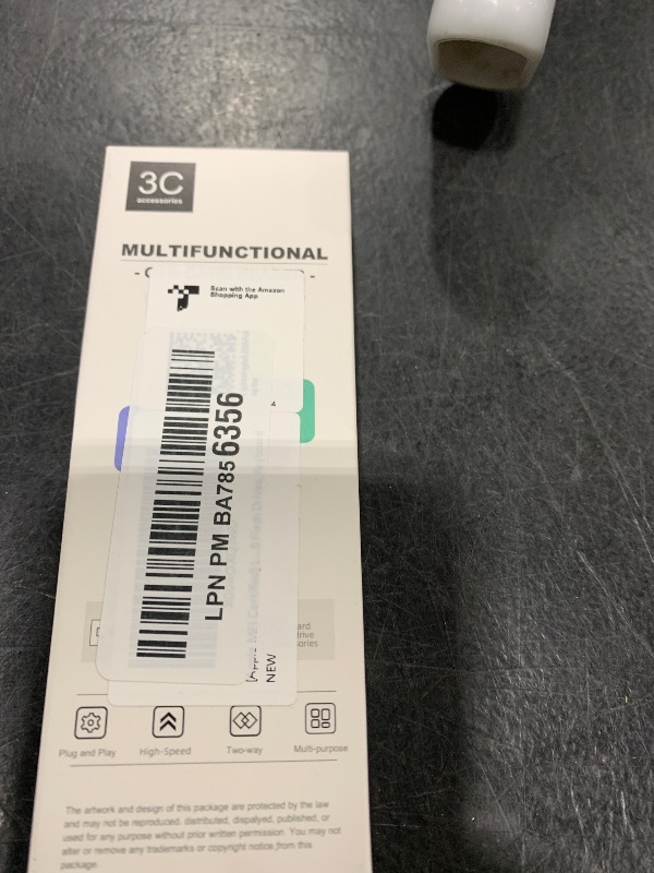 Photo 1 of [Apple MFi Certified] Lightning to USB Camera Adapter for iPhone, iPad to USB 3.0 Female OTG Adapter with Charging Port, Plug and Play, Support Card Reader, USB Flash Drives, Keyboard