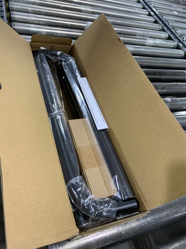 Photo 1 of  JRZOO Wrap Around Curtain Rod 30-45 Inch(2.5-3.75 Feet), 5/8'' Adjustable Heavy Duty Blackout Drapery Rod,