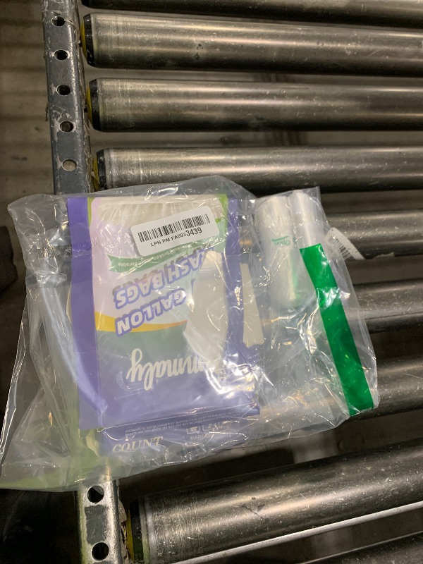 Photo 1 of 1 Gallon 140 pcs (0.8-1 Gal) Small Clear Trash Bags, Strong 0.8 Gallon 1 Gallon 1.2 Gallon Garbage Bags