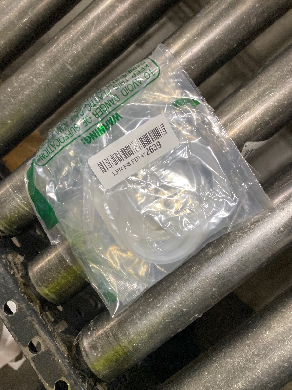 Photo 1 of 10 Pcs QiiMii White Silicon Tri clamp Gasket for Tri Clover Fittings 2"?2 INCH)