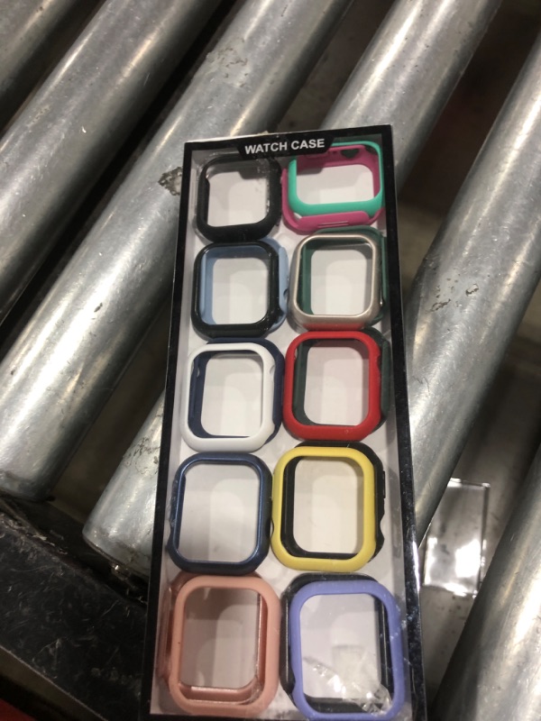 Photo 1 of [20 Pack ] Hooglny Hard PC Protective Case Compatible for Apple Watch Series 7/8/9 41mm, Edge Protector Bumper Cover Shell,Apple Watch Series 7/8/9 Case Color Mix Set