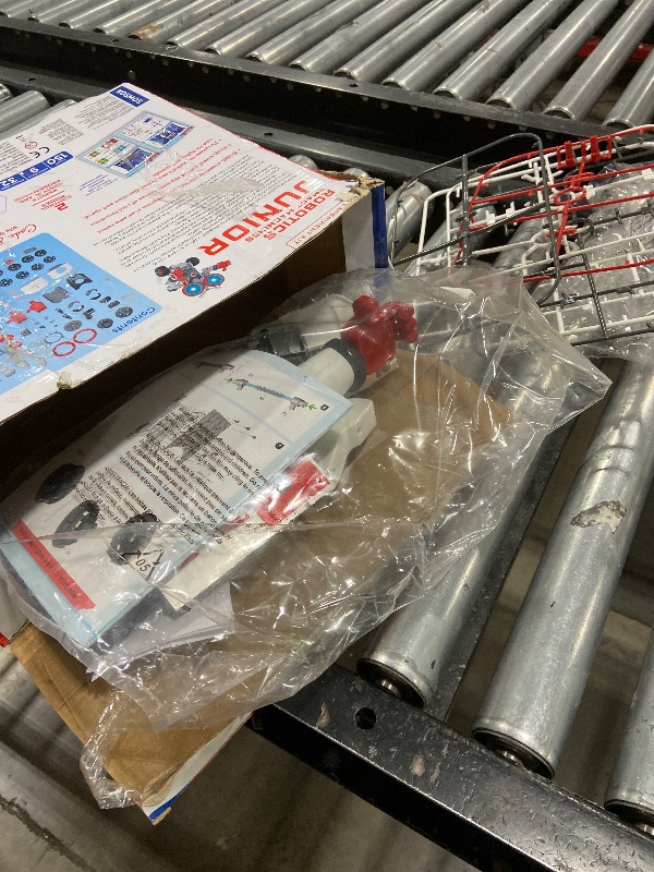 Photo 1 of Thames & Kosmos Robotics Smart Machines Junior STEM Kit, Build & Code Your Robot’s Movements, Speed, Lights & Sounds, for Ages 8+, Use Screen-Free w/Built-in Buttons or via Block-Based Coding App