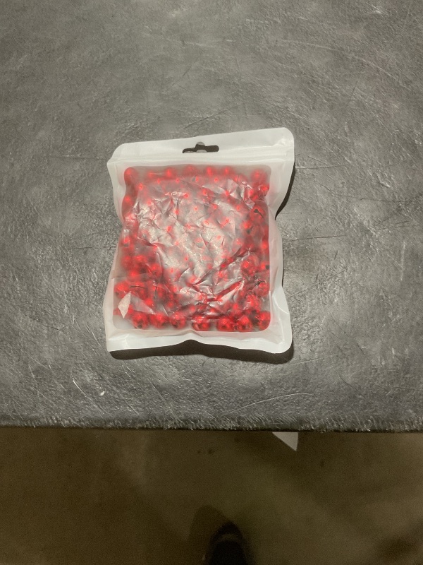 Photo 1 of 1/2 Inch Jingle Bells Small Bell Mini Bells, Tiny Crafts Bells, DIY for Christmas Home Making Ornaments Wreath Pet Decorations Bracelet Anklets Necklace Knitting Jewelry Making 120 Pcs, Red