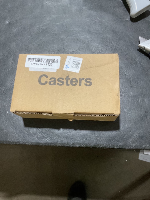 Photo 1 of 1.5 Inch Casters, ASHGOOB Caster Wheels/Casters Set of 8, 360° Swivel Universal Plate Caster Wheels for Storage Box/Small Furniture/Kitchen Appliances, Orange Polyurethane (PU) Castors (8 Pack)