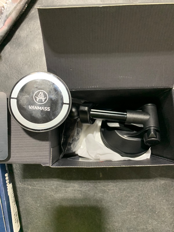 Photo 1 of ?2025 Military-Grade?VANMASS for MagSafe Car Mount?Upgraded Strongest Magnetic&Suction?Phone Holder Cell Stand for Dashboard Windshield Vent,Tesla Truck Cradle for iPhone 17 Pro Max 16 15 14 13 12 Air