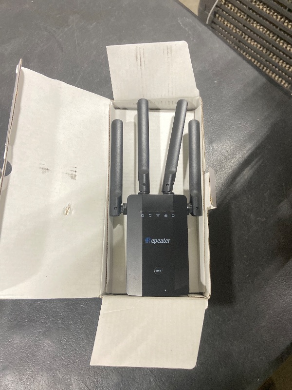 Photo 1 of 2026 New WiFi Extender Signal Booster, Long Range up to 13355Sq.ft, Wireless Internet Repeater Routers Signal Amplifier for Home, Office, Garage, 8X Faster Access Point with Ethernet Port, 1-Tap Setup