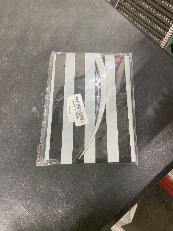 Photo 1 of 12 PCS Skeletons Skull Foil Balloons, Black and White Striped Halloween Balloons, Halloween Birthday Party Decorations, Black star balloon for Nightmare Christmas Birthday Decorations