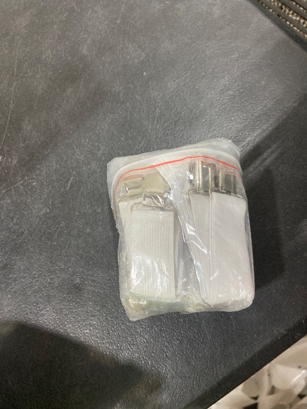 Photo 1 of 10 pcs Adjustable Bed Sheet Straps,Bed Sheet Clips, Elastic Bed Fitted Sheet Holder from 14 to 47 Inch,Couch/Sofa Cover Straps,Sheet Fastener Suspenders,Fitted Sheet Straps Clips,White