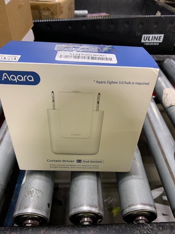 Photo 1 of [Upgraded Version] Aqara Smart Curtain Motor E1 (Rod Version, 1 Pack), Requires AQARA Zigbee 3.0 HUB, Not Support Hubs from Other Brands, Support HomeKit, Alexa and IFTTT