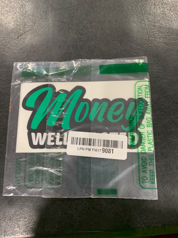 Photo 1 of (2 Pcs) Money Well Wasted Funny Bumper Sticker Vinyl Decal Sticker Humor For Car Truck SUV Window Sport Bike 4x4 ATV Boats