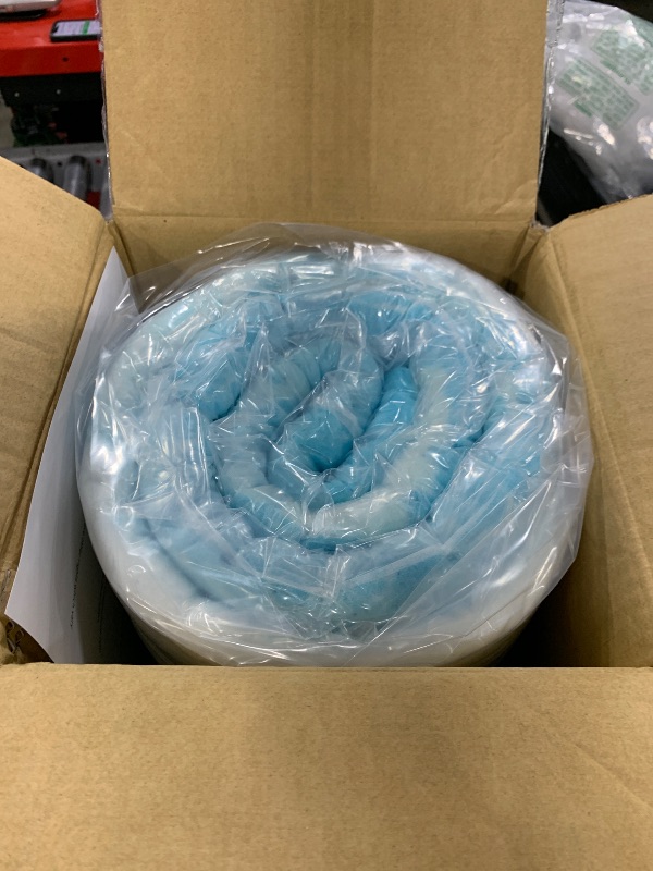 Photo 1 of Inch Twin Memory Foam Mattress Topper, Gel Foam Mattress Topper for Pressure Relief, Ventilated Design Bed Topper in a Box, CertiPUR-US Certified, Medium