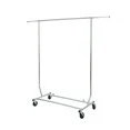 Photo 1 of *INCOMPLETE** Better Homes & Gardens Heavy Duty Garment Drying Clothes Rack - Adjustable Height, Folding, Rolling, Metal, Silver - Closet Organization