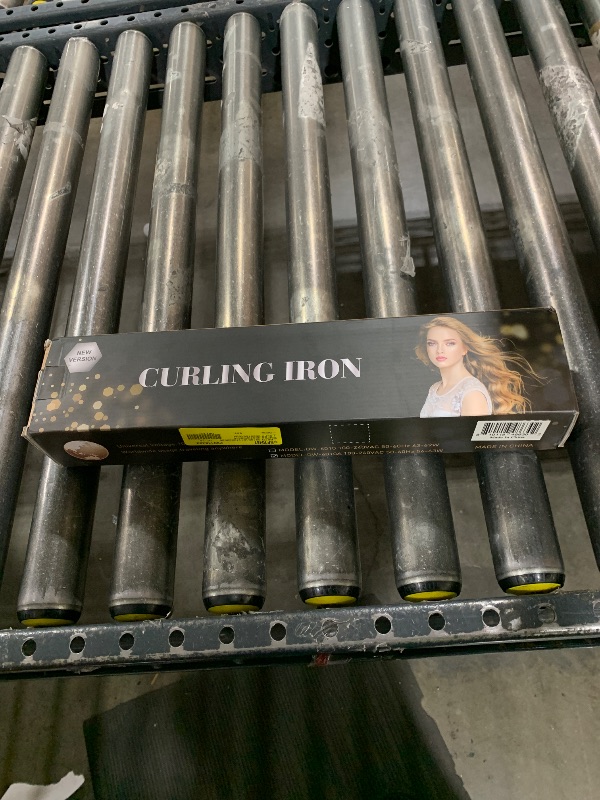 Photo 1 of 1.25 Inch Ceramic Curling Iron for Medium to Long Hair, Dual Voltage